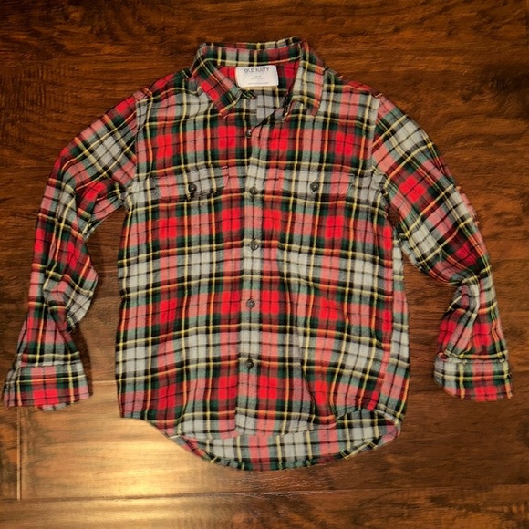EUC Old Navy Plaid Button Up Shirt (S) - Picture 1 of 5